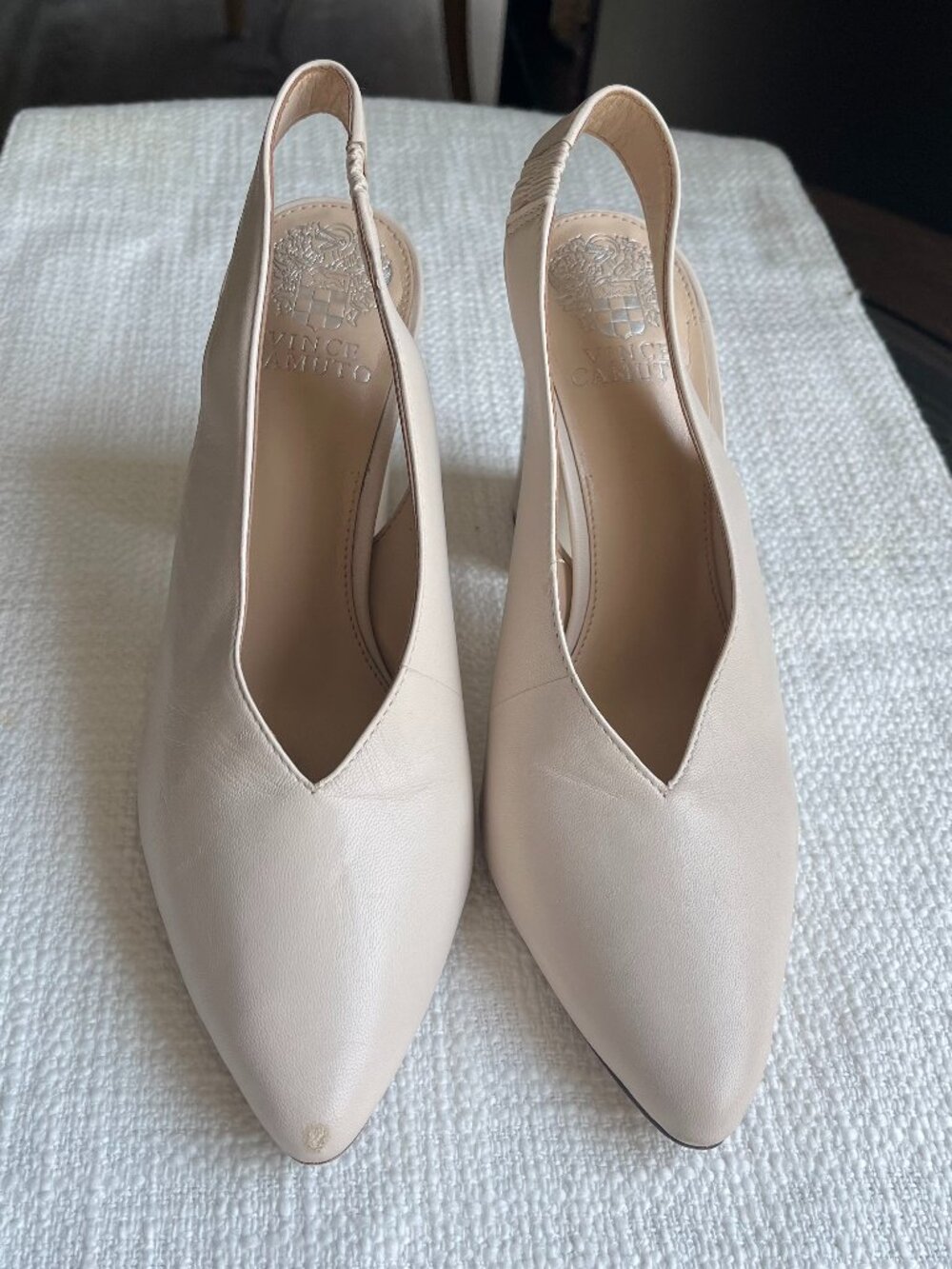 Vince Camuto Tashinta Slingback Leather Pump
